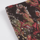 MQTIME  -  American Vintage Ethnic Print High Waist A-LINE Slim Ruffles Women's Skirts