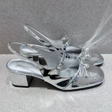 MQTIME  -  Women's Mary Jane Shoes Exquisite Baotou High Heeled Sandals for Woman Fashion Lolita Casual Shoes Designer Shoes Zapatos Mujer
