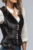 MQTIME  -  Luxury Vintage Velvet V-neck Sleeveless Vest Tank Top Women New Short Waistcoat Vest Top Single-breasted Cardigan Jackets