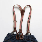 MQTIME  -  2Piece Spring Autumn Toddler Boy Outfits Baby Clothes Casual Cartoon Plaid Cotton Shirt+T-shirt+Jeans Kids Clothing Set BC1350