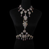 MQTIME  -  New Maternity Photography Sexy Chain Body Shoulder Necklace Rhinestone Props for Pregnant Women Photographer Accessories