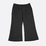 MQTIME  -  Euramerican Street Lazy Simple Low Waist Mid-length Pants Y2k Aesthetic All Match Flare Suit Trousers Harajuku Pant Women Clothe