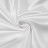 MQTIME  -  Retro Elegant Lace Patchwork Basic Satin Skirts Simple White Pure Desire Slim Down Fishtail Midi Skirt Female Clothing