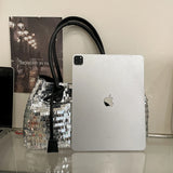  MQTIME  -  Sequins Shoulder Bags for Women Designer New Trendy Fashion Evening Party Bling Square Bag Handbags and Purses