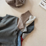 MQTIME  -  Spring New Children Long Sleeve T Shirts Fashion Girls False Two Piece T Shirts Kids Casual Tops Baby Boy Cotton Tees
