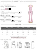 MQTIME  -  Casual Trendy Chic Set Heart Hollow Top Micro Pull Pants Stylish Summer Party Outfit Solid Color Sleeveless Vest Sexy Hot Girl