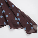  MQTIME  -  Temperament Vintage Polka Dot Print Irregular Design A-LINE Short Skirts