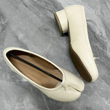MQTIME  -  Spring Autumn Vintage Split Toe Tabi Women Ballet Flats Fashion Soft Walking Loafers Casual Gilrs Lazy Chic Shoes
