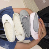 MQTIME  -  New Trendy Star Pattern Ballet Flats for Women Versatile Soft Casual Flat Shoes Light Comfort Suitable for Daily Footwear