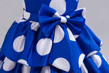 MQTIME  -  Polka Dot Girl Layered Dress Wedding Birthday Party Children's Princess Gown Kids Fashion Clothing Vestidos Toddler Dresses