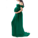 Mqtime V Neck Lace Wedding Dress Maternity Clothes Breast Feeding Dress Supplier Maternity Dress Women Mesh Knee High Maternity Dress