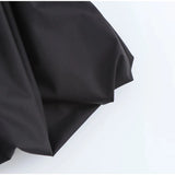 MQTIME  -  Casual A Line Dress Women Slim Round Neck Sleeveless Puffy Robe Female Spring Fashion Solid Soft High Waist Dresses Lady