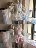 MQTIME  -  Ramrem glass cosplay Handmade Young Girls Birthday Lolita Tutu Dress Flower Party Dress Women Wedding High Quality Dress