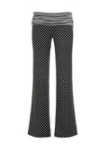 MQTIME  -  Y2K Polka Dot Print Low Waist Summer Loose Casual Long Medium Strecth Knitted Pants