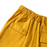 MQTIME  -  Birthday Suit For 1 2 3 4 5 6 Years Boys Kids Summer Cotton Clothes Crown Printed T-shirt Yellow Shorts 4 PCS Casual Outfit