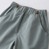 MQTIME  -  3Piece Sets Summer Baby Boy Clothes Fashion Flowers Gentleman Tie Short Sleeve Tops+Shorts+Straps Boutique Kids Clothing