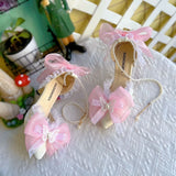 MQTIME  -  High Quality Designer Luxury Shoes Bridal Wedding Shoes Y2K Heels Lolita Cosplay 2000S Heels Bow Butterfly Heels Party Shoes