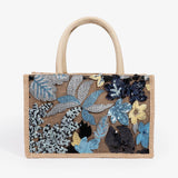 MQTIME  -  Sequin Embroidery Handbag New Women's Bag High-end Tote Bag Fashion Niche Woven Large Capacity Handbag