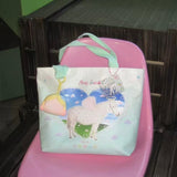 MQTIME  -  Harajuku Y2K Pony Print Tote Cute Aesthetic Storage Bag INS Kawaii Shoulder Subculture Girl Decorative Accessories Gift