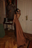 MQTIME  -  Women Ribbon Hanging Neck Long Dresses Solid Color Summer Sleeveless Backless Slim Halter Party Dress Female Elegant Satin Robe