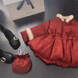 MQTIME  -  Girls Winter Coats Children 2025 New Thickened Jackets Baby Kids Warm Fashion Outerwear Toddler Casual New Year Clothing