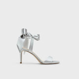 MQTIME  -  Bow Tie Strap High Heel Sandals Women Summer New Elegant Satin Shoes for Dress