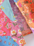MQTIME  -  A-line Boho Dress Strapless Printed Summer Dress Femme Rayon Floral Straight Chic Maxi Dress Straps Holiday Vestidos