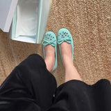 MQTIME  -  New Season Women's Shoes French Style Bow Ballet Flat for Women Comfortable Daily Commute Shoes Designer Shoes Zapatos De Mujer