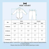 MQTIME  -  Baby Boy Clothes Christening Outfit Infant Baptism Easter Dedication White Suits Toddler Wedding Birthday Party Gift Set
