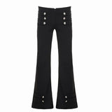 MQTIME  -  Streetwear Baroque Style Low Waist Y2k Fashion Casual Long Pants