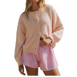 MQTIME  -  Spring 2025 New Sweater Women's Long Sleeve Buttons Versatile Knitted Cardigan Jacket Women