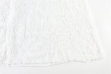 MQTIME  -  Fashionable Women's Wear Street Lace Perspective A-line Large Swing Slimming Style Medium length Skirt