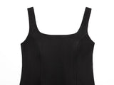  MQTIME  -  Women Short Dress 2026 Spring Summer New Sleeveless Mini Dress Backless Simple Elegant Woman Casual Party Dresses