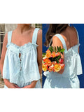 MQTIME  -  Women s Sleeveless Lace Trim Tassel Tank Top with Tie Front Detail - Casual Summer Lounge Shirt for Stylish Comfort