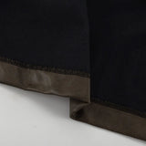 MQTIME  -  Retro Fashion PU Leather Skirt Set Women's Design Sense Cutout Long Sleeve Top Luxury Sense Two-piece Set