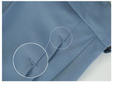 MQTIME  -  Solid Loose Wide Pants Woman New High Waist Fashion Straight Women's Pants Spring and Autumn Office Suit Trousers Womens