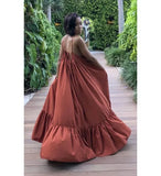 MQTIME  -  Women's Sexy Dress, Beach Dress, Casual and Fashionable Sleeveless Summer Ready To Wear