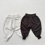 MQTIME  -  Autumn New Children Sweat Pants Cotton Boys Casual Pants Baby Harem Pants Solid Girls Loose Trousers Kids Clothes