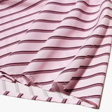 MQTIME  -  Loose Striped Halter Short Dress Women Chic Lace Up Sleeveless Backless A-line Beach Dresses  2025 Summer Lady Holiday Robes