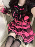 MQTIME  -  Handmade Girls Birthday Lolita Dress Trailing Princess Adult Party Dress Women Wedding High Quality Dress Photography Clothes