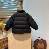  MQTIME  -  Kids Lightweight Jackets Boys Girls Winter Warm Down Coats Children's Fashion Autumn Clothing Toddler Casual Cotton Outerwear