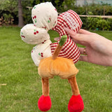 MQTIME  -  Cartoon Lower Body Of Animal Large Flower Scrunchie For Women Girls Sweet Hair Band Headband Hair Tie Cute Hair Accessories