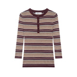  MQTIME  -  Women's Elegant Knitted Pullover Women Fashion Stripe Long Sleeve Sweater 2026 New Casual O neck Knitwear Tops ﻿ ﻿