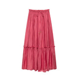 MQTIME  -  New Wrinkle Effect Short Top Wrinkle Effect Skirt Set Trendy Casual Outfit Comfortable Stretchy Fabric Fashionable Women