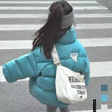  MQTIME  -  Kids Fashion Coats 2-10Y Boys Girls Winter Stand-collar Jackets Toddler Casual Outerwear Children Autumn Fashion Warm Clothes