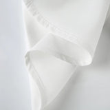 MQTIME  -  Women's Twist Design Sleeveless Crop Top with Side Zipper Turn-down Collar Blouse White Shirts Y2K Style Summer Fashion