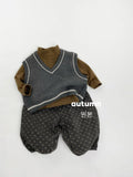 MQTIME  -  Toddler Boys Vest Versatile Sleeveless Contrast Thicken Warm Kids Baby Girls Waistcoat New Winter Little Boys Vest