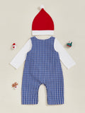 MQTIME  -  Baby Girl Winter Sets Long Sleeve Hooded Jumpsuit Reindeer Print Leggings with Matching Headband and Mittens Ensemble