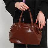  MQTIME  -  Women's Handbag High-end Textured Pillow Tote Bag Soft Leather Large Capacity Commuter Shoulder Bag Fashion Casual Luxe Work Bag