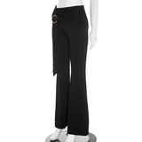MQTIME  -  Fall Sexy High-Waist Bodycon Casual Pants Loose Fit Long Trousers High-Hip Design Comfortable Stretch Fabric No Ironing Required